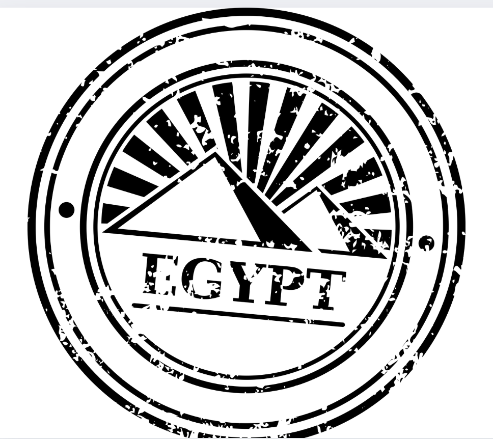 Egypt with kids Stamp